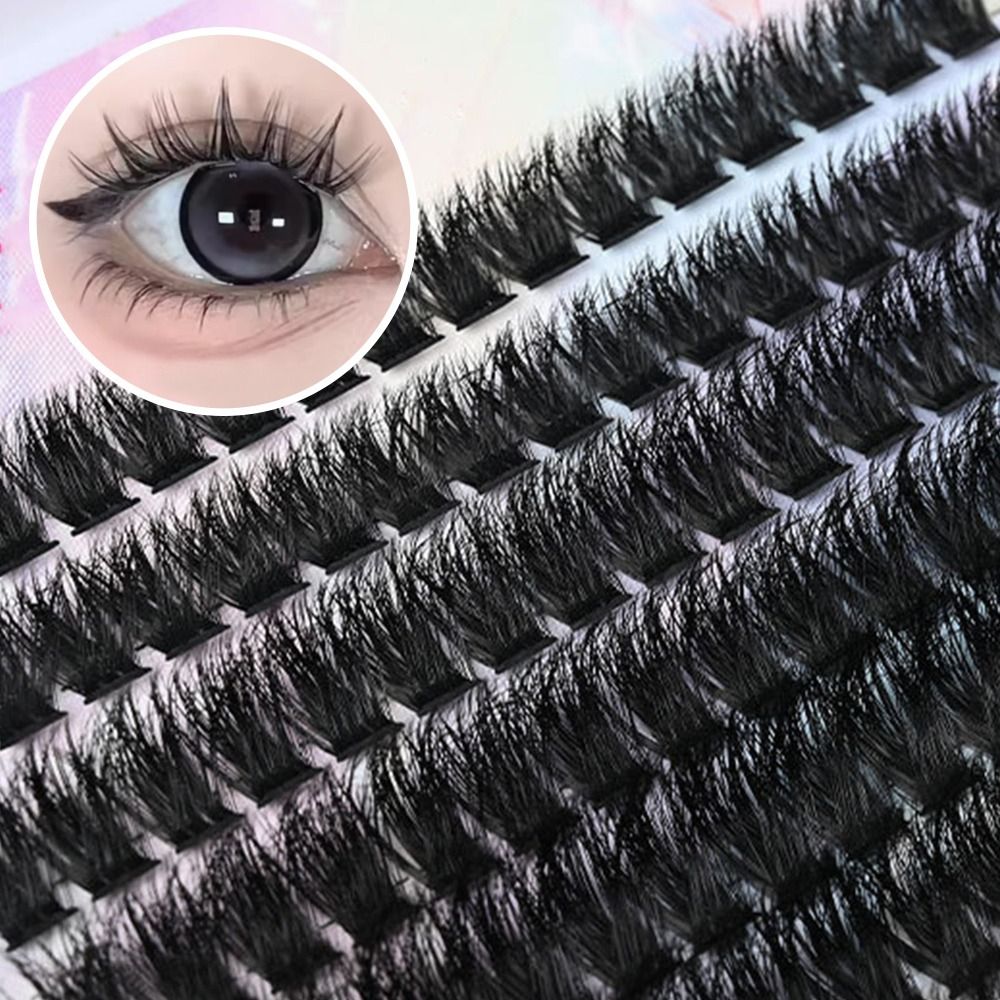 Eyelash Extension Kits - ขนตาปลอมแบบธรรมชาติ ดีไซน์เป็นช่อแบบ Wispy 3 มิติ ขนตาปลอมมิงค์