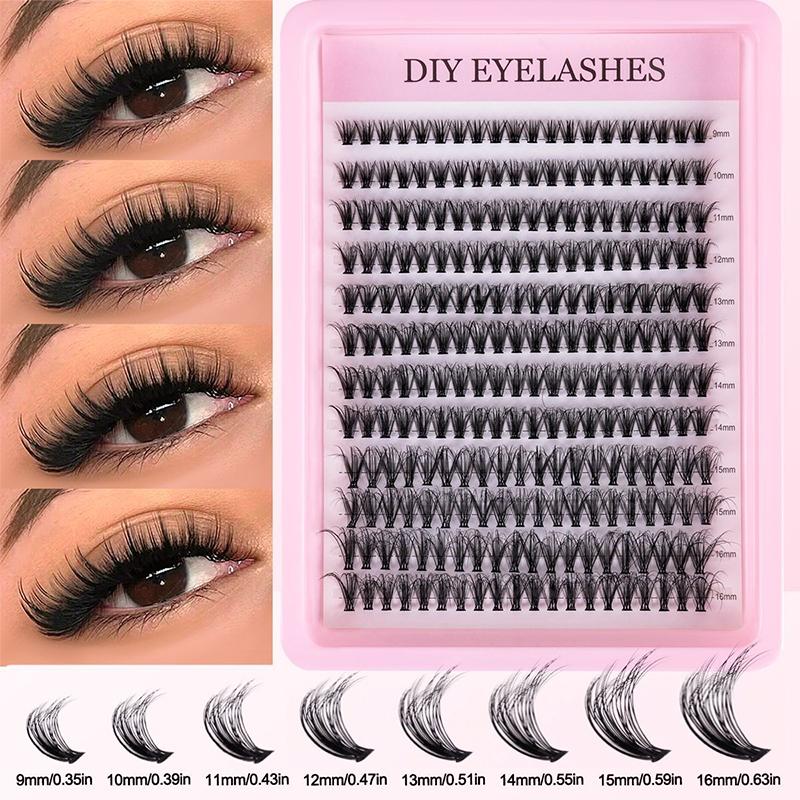 Eyelash Extension Kits - ชุดต่อขนตาแบบธรรมชาติ Natural Cluster Feathe-r Lash Kit