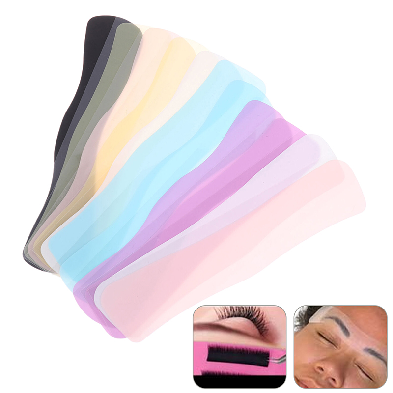 Eyelash Extension London - แผ่นรองหน้าผากซิลิโคนสำหรับต่อขนตา 1 ชิ้น - ถาดวางขนตาสำหรับต่อขนตา อุปกรณ์เสริมเครื่องมือเสริมความงาม