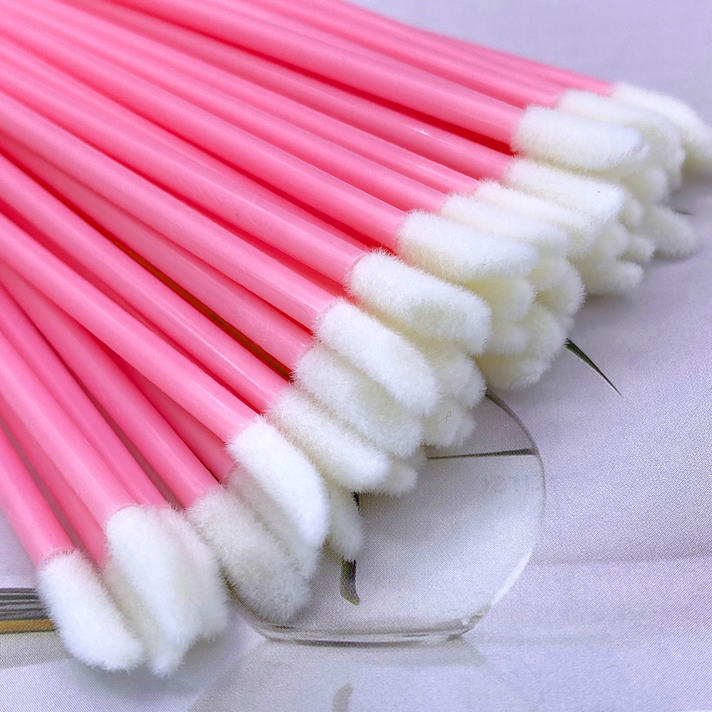 50/500PCS Disposable Lip Brush - Eyelash Extension Natural บทวิจารณ์และราคา