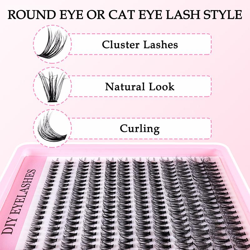 ชุดต่อขนตาแบบธรรมชาติ Natural  - Eyelash Extension Kits บทวิจารณ์และราคา