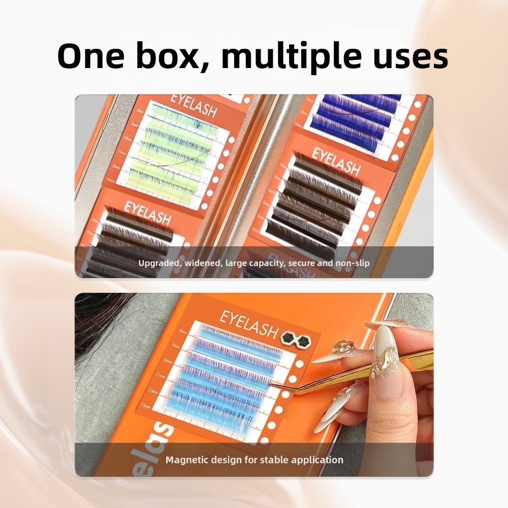 กล่องเก็บของแม่เหล็กแบบพกพาสำห - Lash Tile Palette บทวิจารณ์และราคา