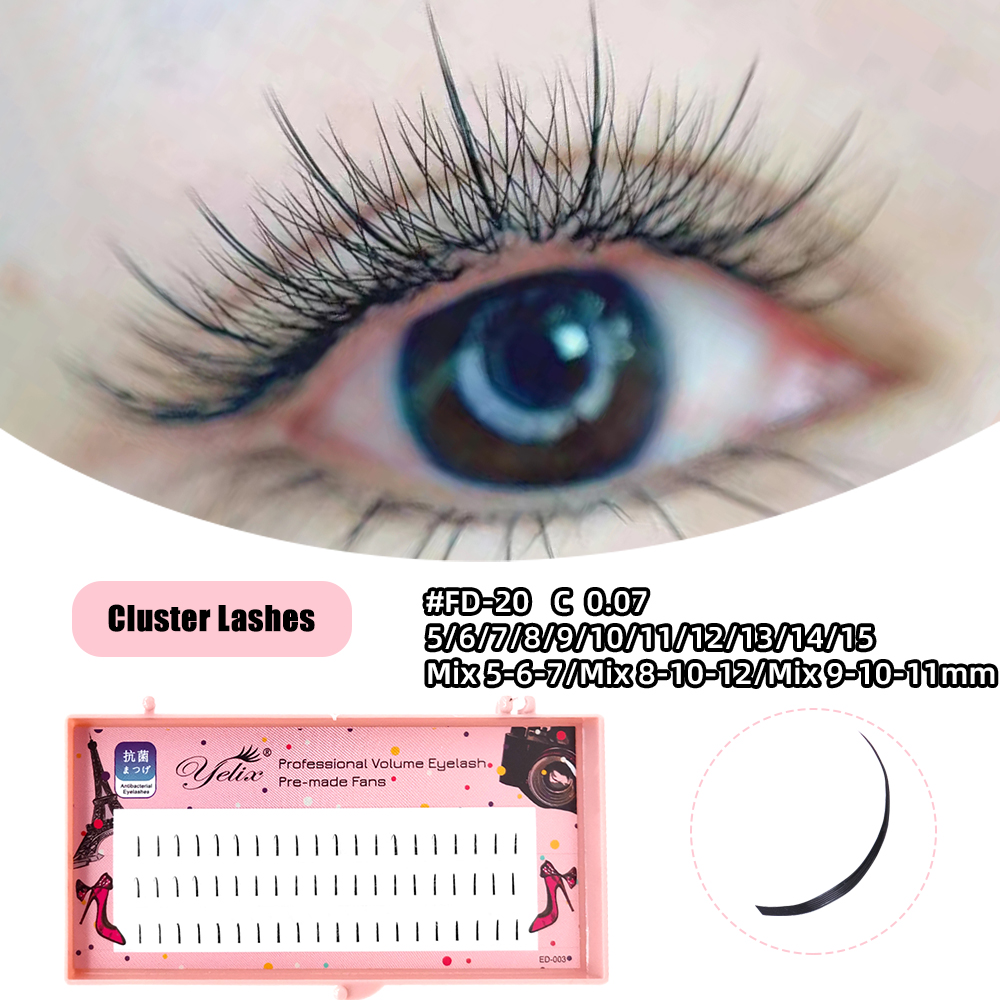 ขนตาปลอม Yelix Natural Soft In - Eyelash Extension Natural บทวิจารณ์และราคา