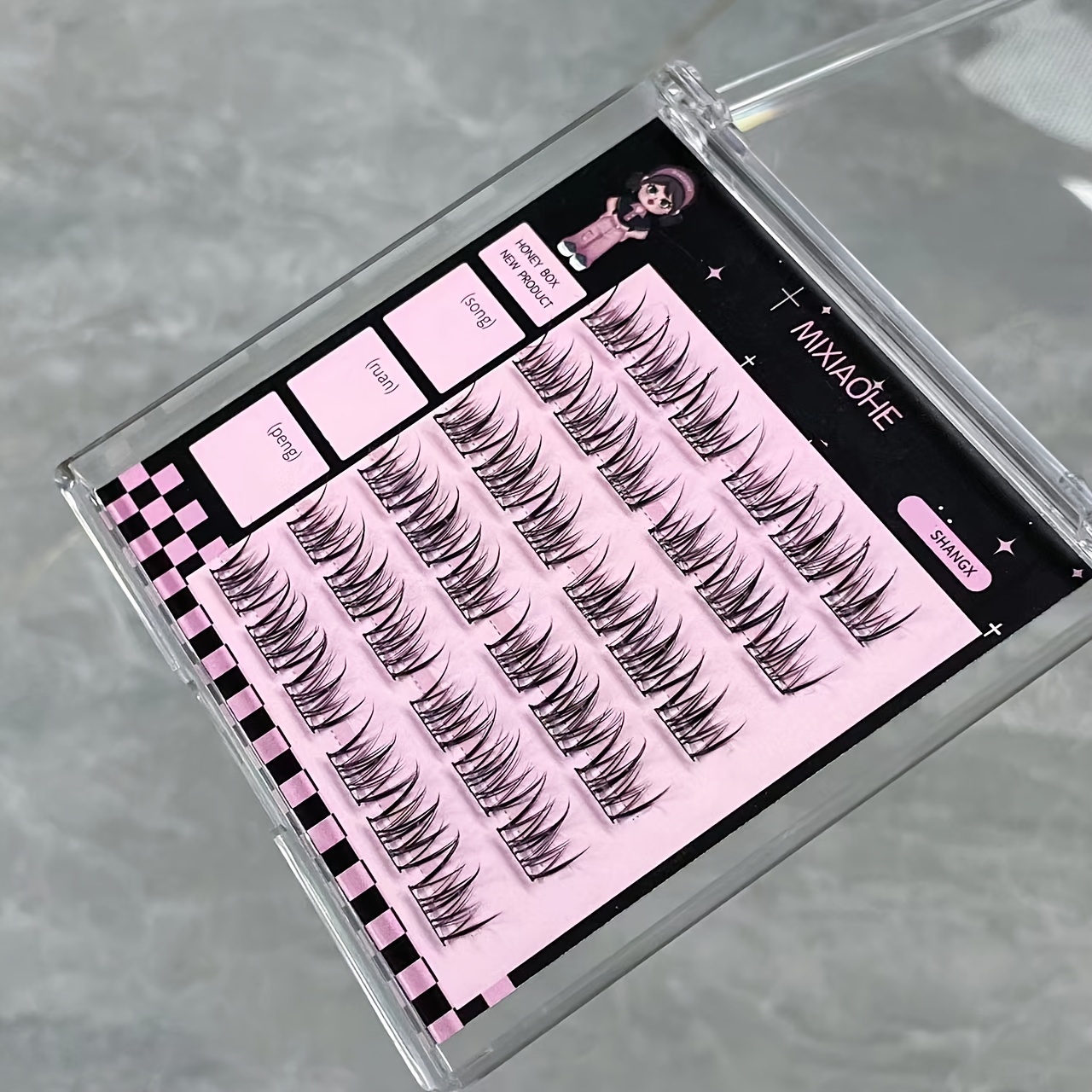 ขนตาปลอมแบบกลุ่ม Mixiaohe สไตล - Eyelash Extension Natural บทวิจารณ์และราคา