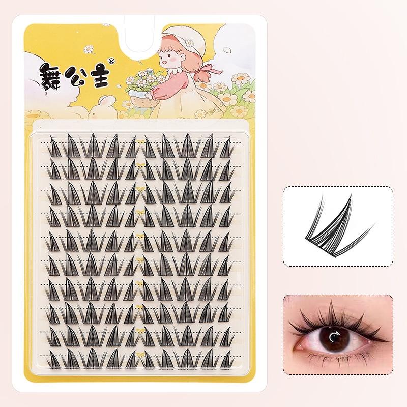 ขนตาปลอมแบบช่อ 10 แถว ขนาด 8-1 - Eyelash Extension Natural บทวิจารณ์และราคา
