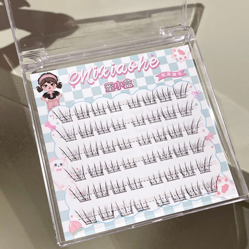 ขนตาปลอม Mixiaohe แบบไม่ใช้กาว - Eyelash Extension Natural บทวิจารณ์และราคา