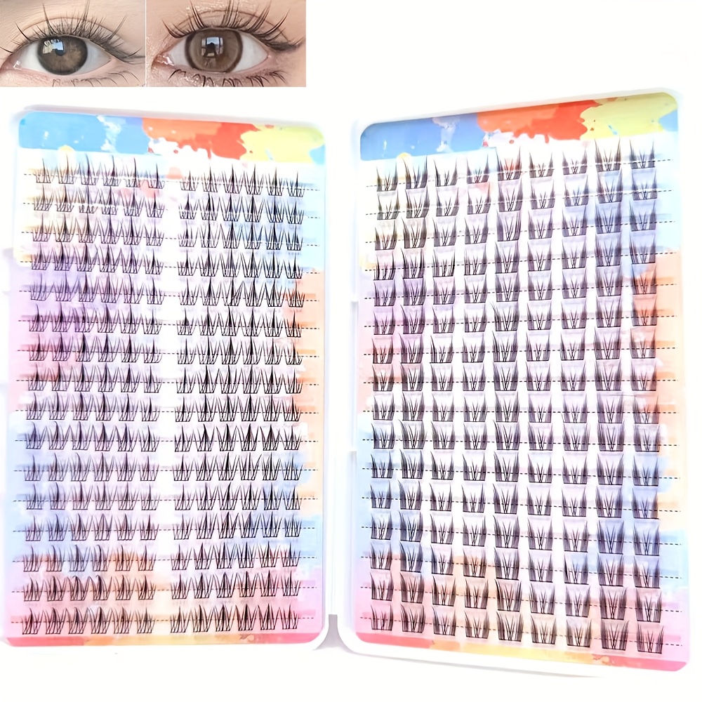 ขนตาปลอมแบบฟูๆ รุ่นขายดี ลายดอ - Eyelash Extension Cat Eye Wispy บทวิจารณ์และราคา