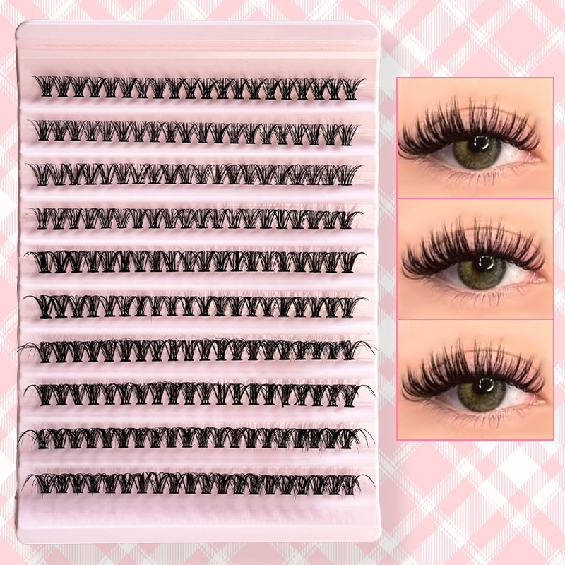 ขนตาปลอมแบบช่อ 8-16 มม. 200 ชิ - Eyelash Extension Natural บทวิจารณ์และราคา