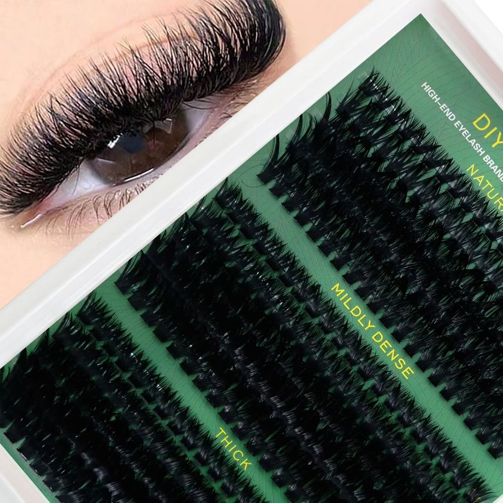 ขนตาปลอมแบบธรรมชาติ ติดแน่น ทน - Eyelash Extension Natural บทวิจารณ์และราคา