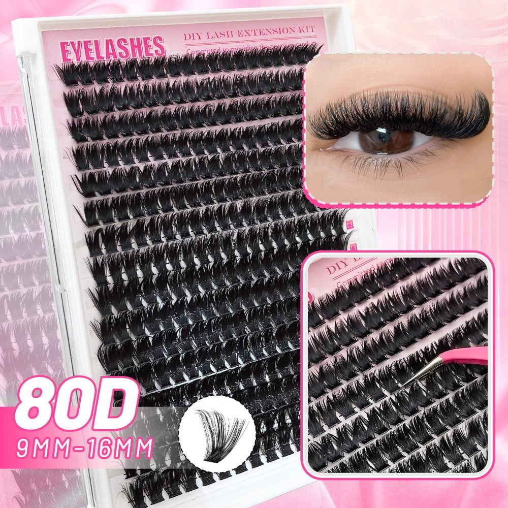 ชุดต่อขนตาปลอมแบบธรรมชาติ ดีไซ - Eyelash Extension Kits บทวิจารณ์และราคา