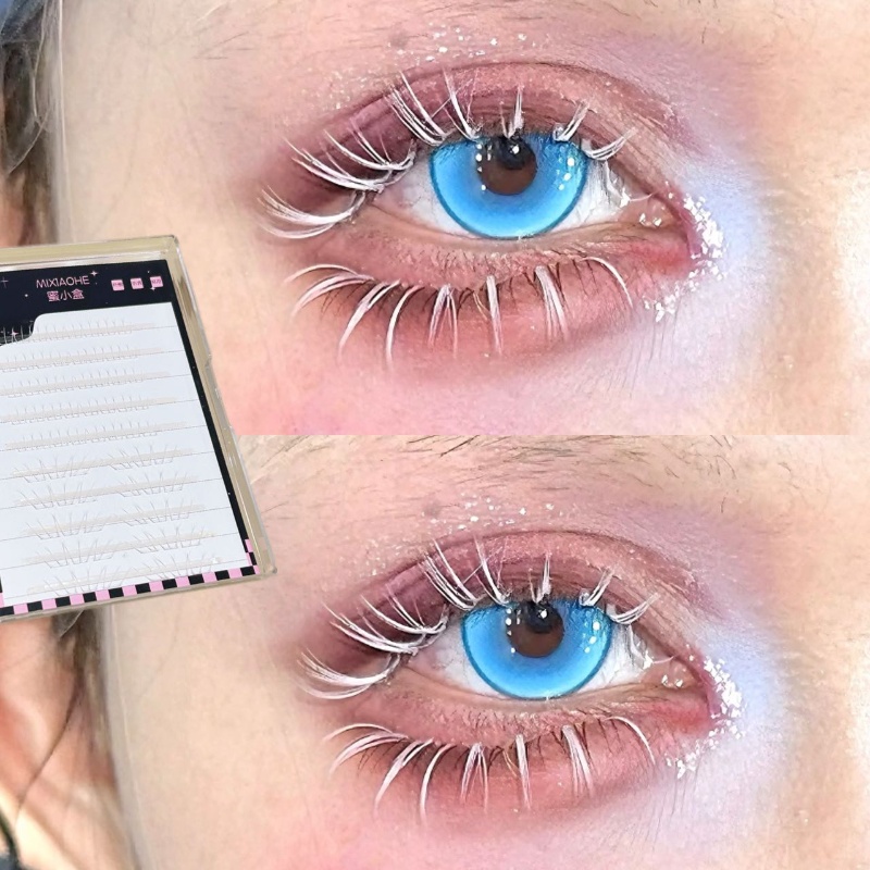 ขนตาปลอม Mixiaohe รุ่น White C - Eyelash Extension Natural บทวิจารณ์และราคา