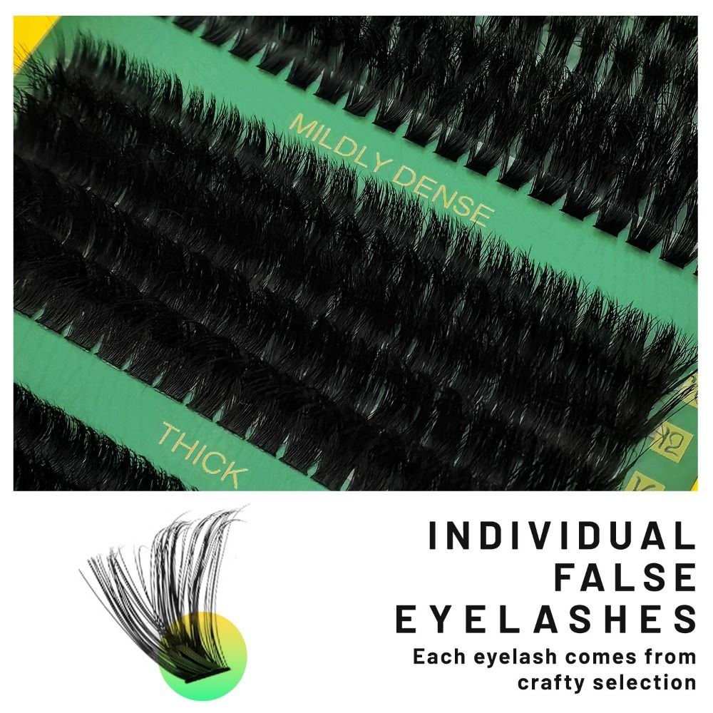 ขนตาปลอมแบบธรรมชาติ ชุดต่อขนตา - Eyelash Extension Kits บทวิจารณ์และราคา
