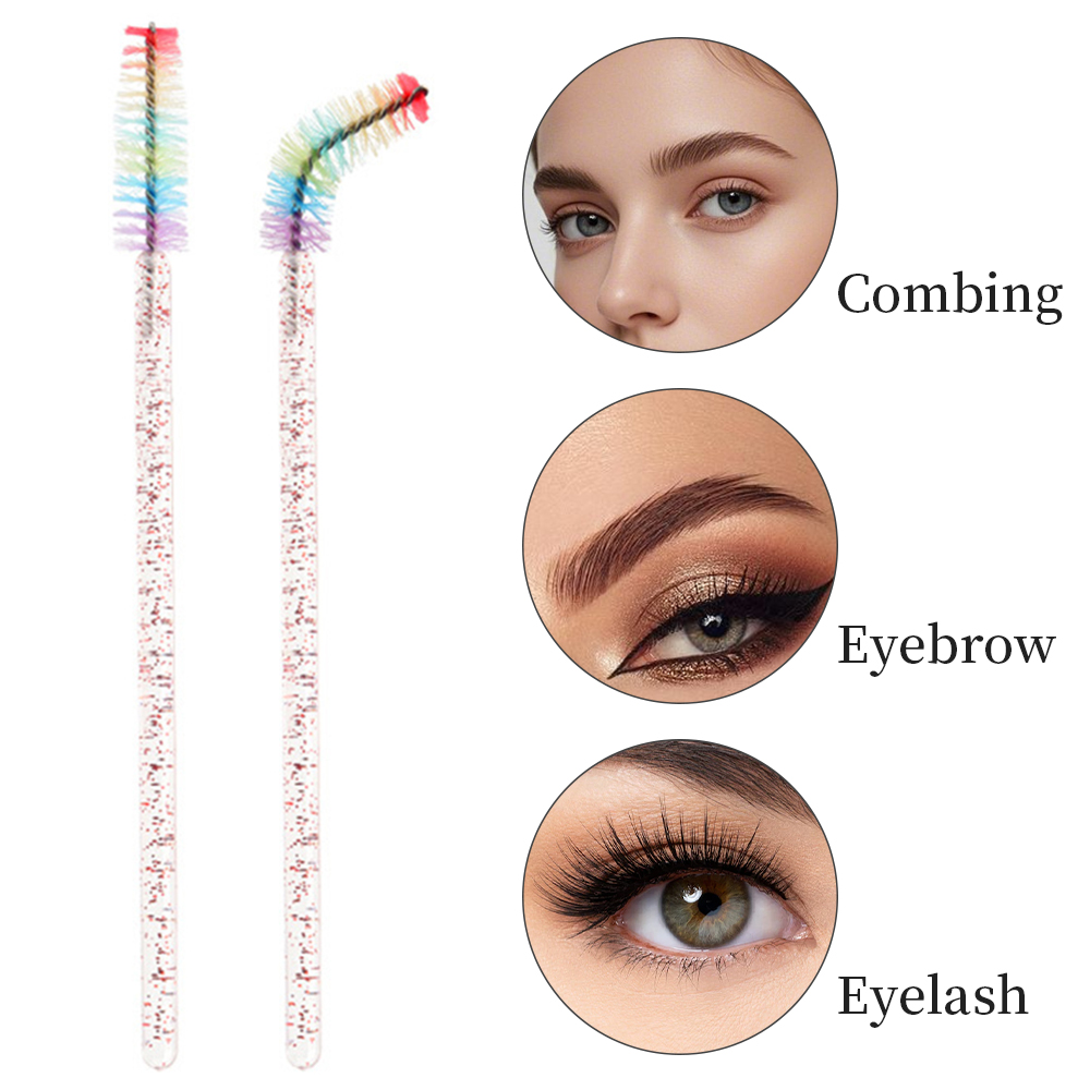 แปรงแต่งขนตาคริสตัลสีรุ้ง 50 ช - Eyelash Extension London บทวิจารณ์และราคา