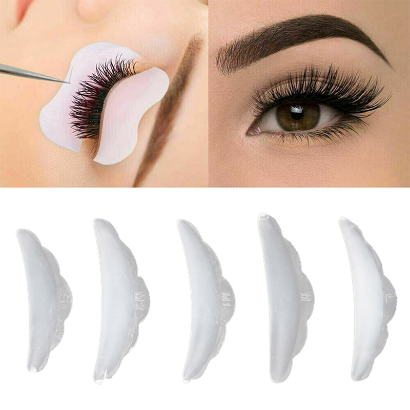 5คู่ขนตา Grafting ซิลิโคนเปียร - Eyelash Extension London บทวิจารณ์และราคา