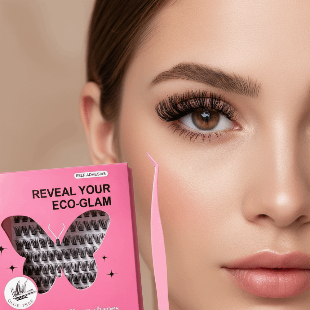 ชุดต่อขนตา DIY แบบธรรมชาติ ขนต - Eyelash Extension Kits บทวิจารณ์และราคา