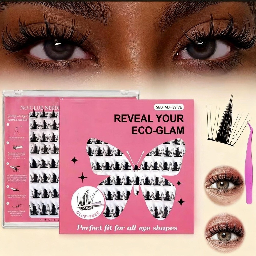 ชุดต่อขนตา DIY แบบธรรมชาติ ขนต - Eyelash Extension Kits บทวิจารณ์และราคา