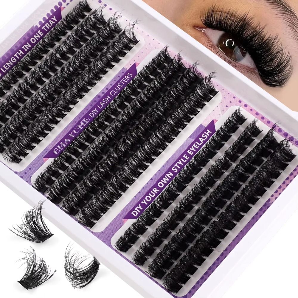 ขนตาปลอมแบบธรรมชาติ สไตล์ Wisp - Eyelash Extension Kits บทวิจารณ์และราคา