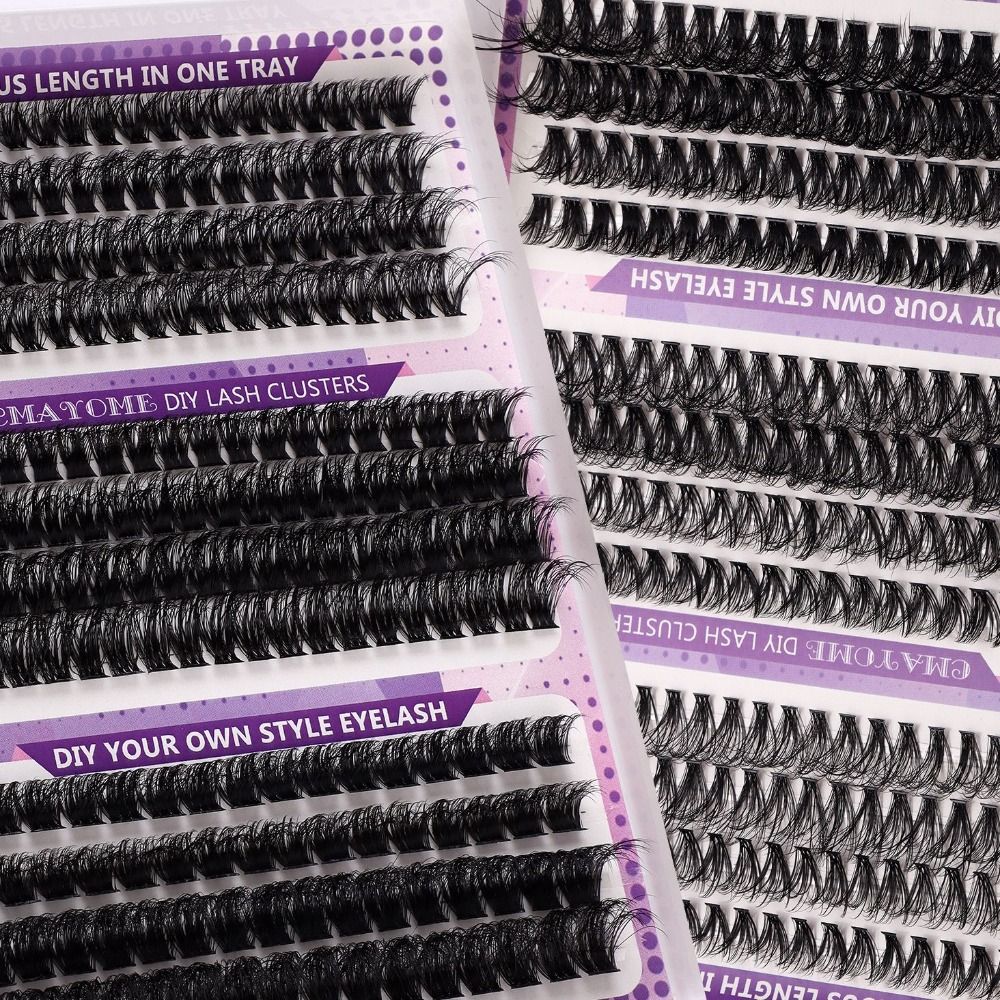 ขนตาปลอมแบบธรรมชาติ สไตล์ Wisp - Eyelash Extension Kits บทวิจารณ์และราคา