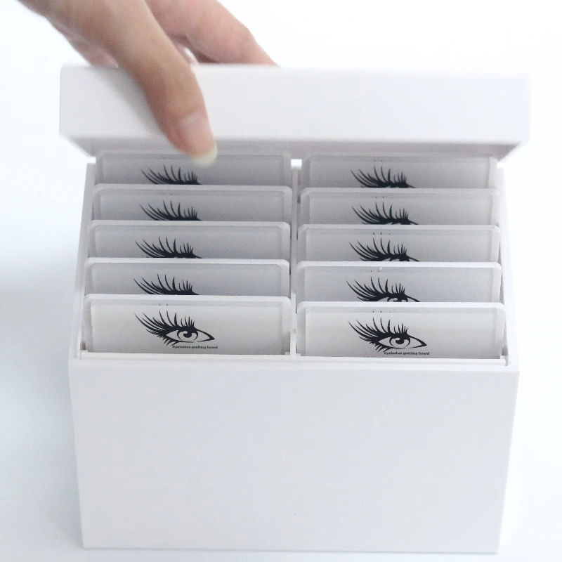 กล่องเก็บขนตาปลอมอะคริลิค 10 ช - Lash Tile Palette บทวิจารณ์และราคา