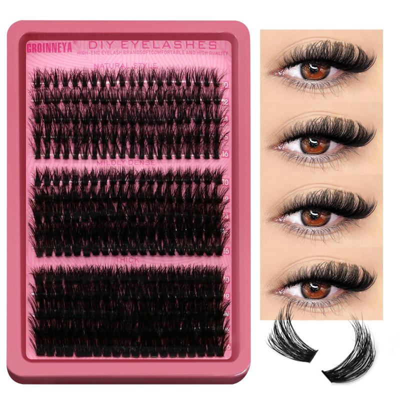 ชุดต่อขนตาแบบกลุ่ม ขนตาแบบเส้น - Eyelash Extension Kits บทวิจารณ์และราคา