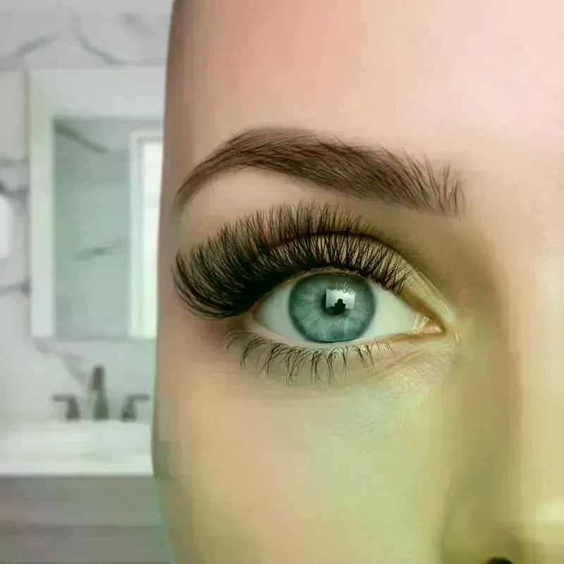 ชุดต่อขนตาแบบกลุ่ม ขนตาปลอมแบบ - Eyelash Extension Kits บทวิจารณ์และราคา