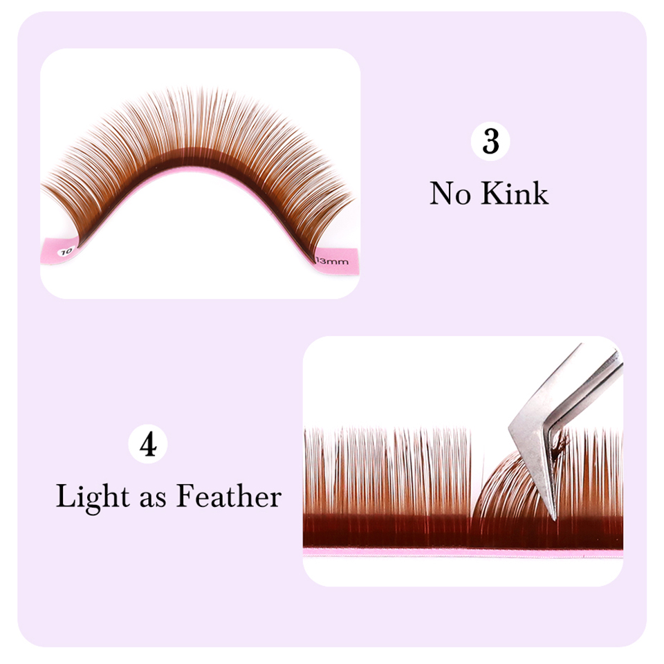 Dark Brown Eyelash Extension 0 - Lash Tile Palette บทวิจารณ์และราคา