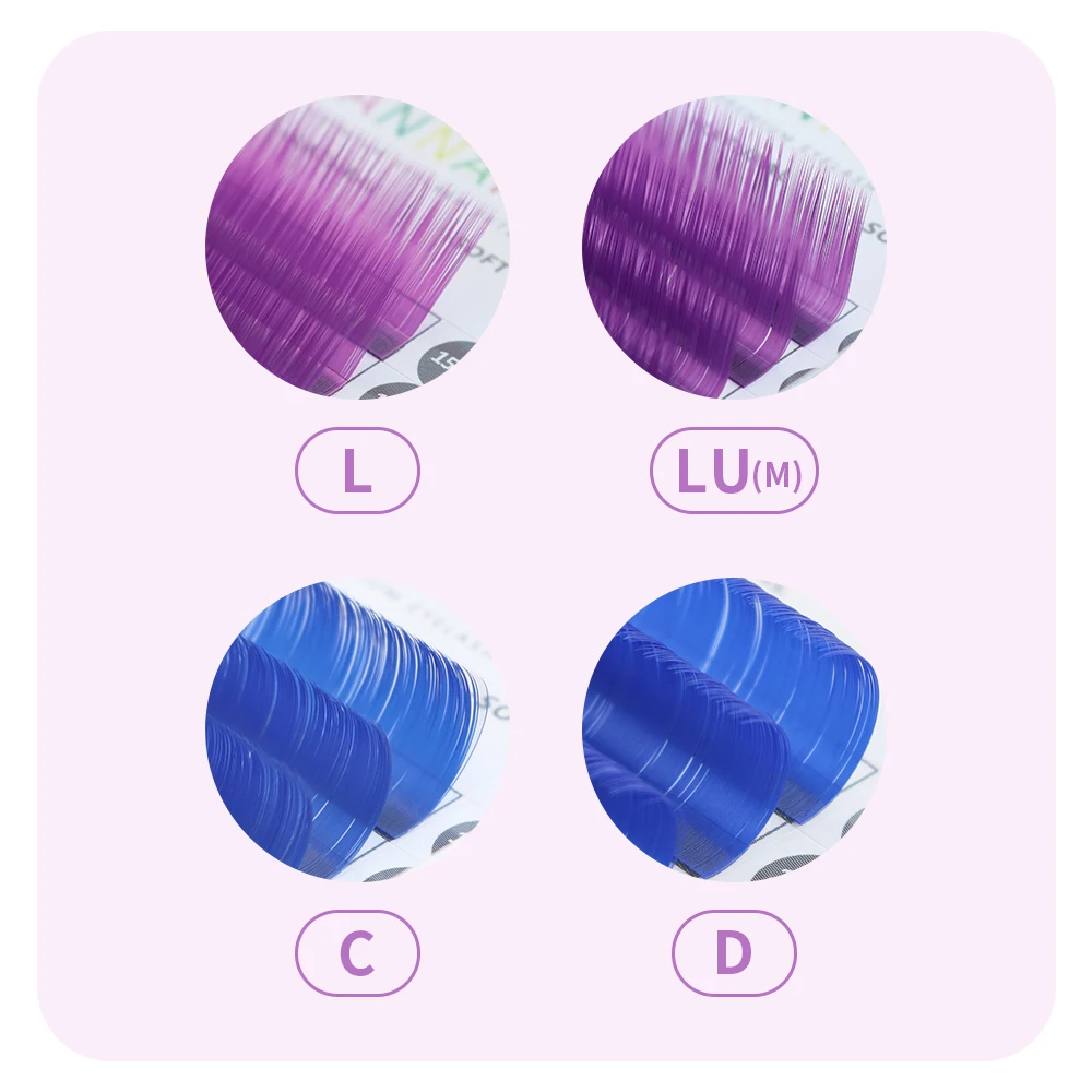 ANNAFRIS แต่ละสีต่อขนตา C D Cu - Lash Tile Palette บทวิจารณ์และราคา