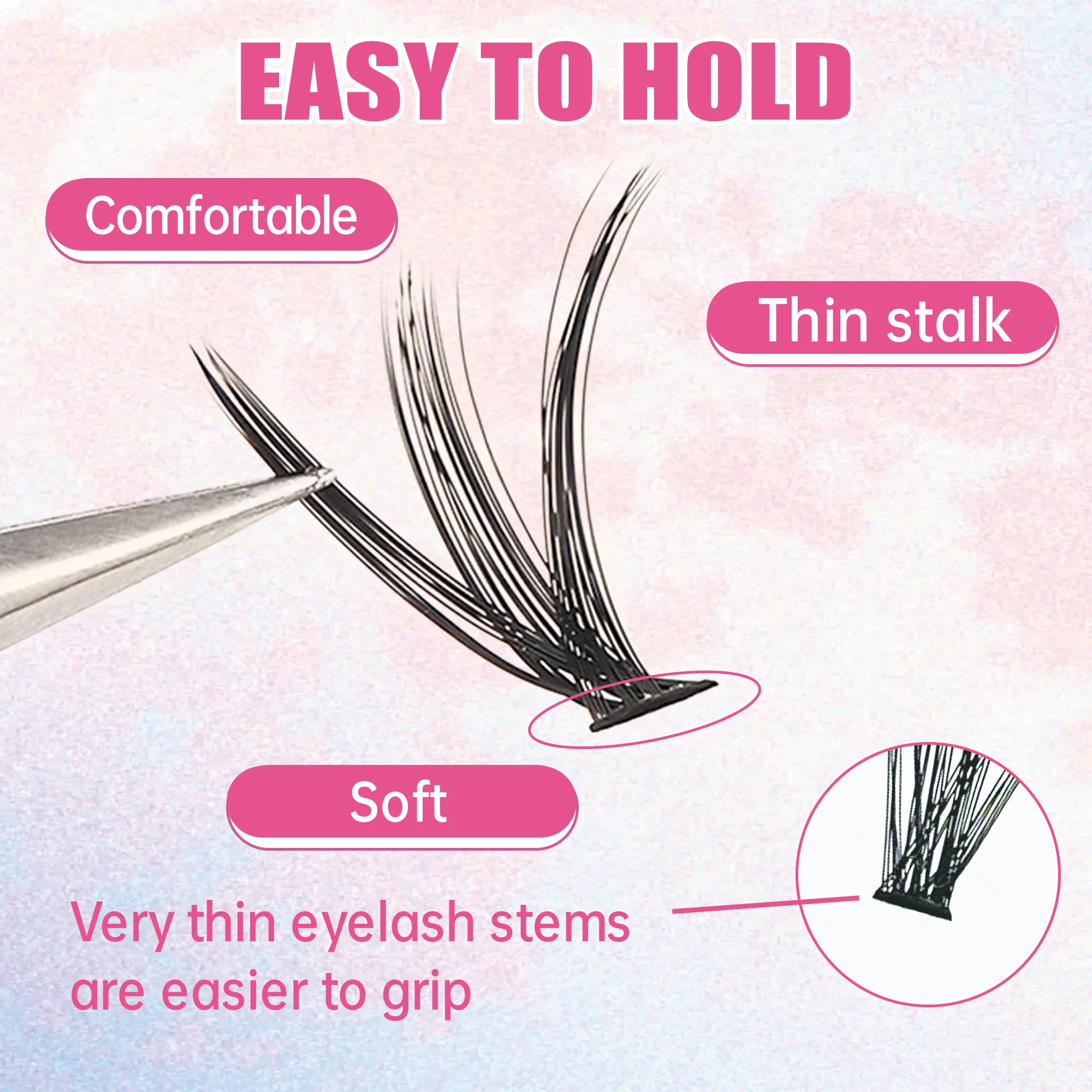 ขนตาปลอม 200 ชิ้น ชุดต่อขนตาพร - Eyelash Extension London บทวิจารณ์และราคา