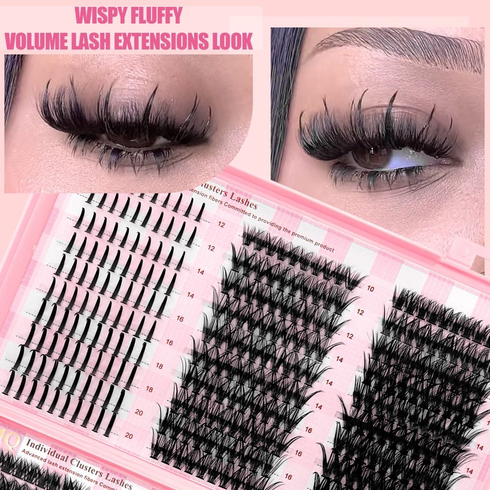ขนตาปลอมแบบ 3 มิติ ความยาว 9-1 - Eyelash Extension Kits บทวิจารณ์และราคา