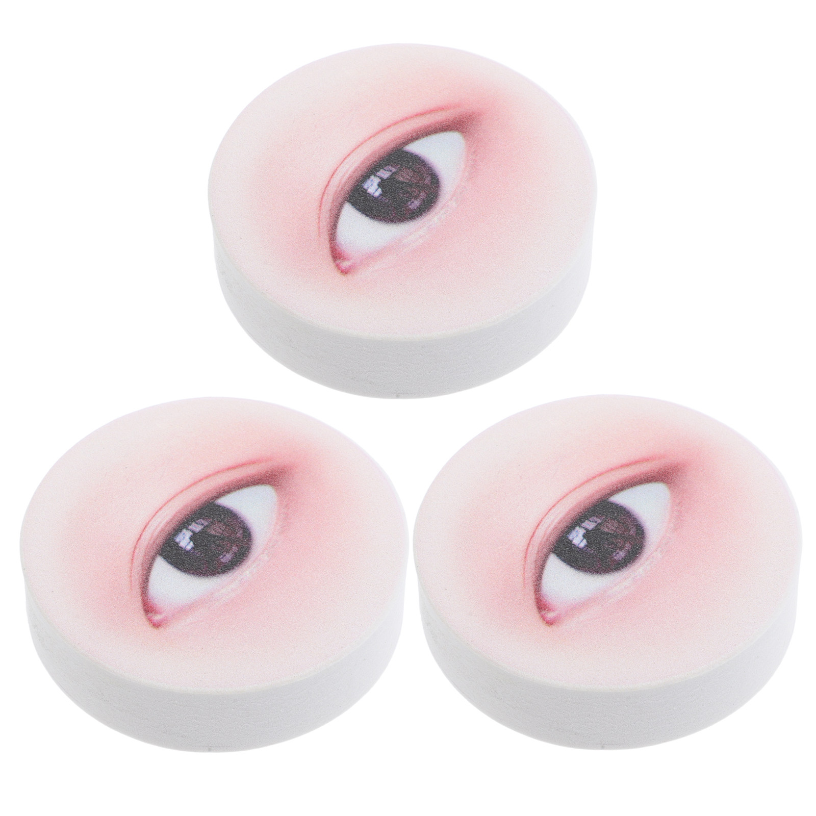 แผ่นฝึกต่อขนตา 3 ชิ้น สีดำ ชุด - Eyelash Extension Kits บทวิจารณ์และราคา