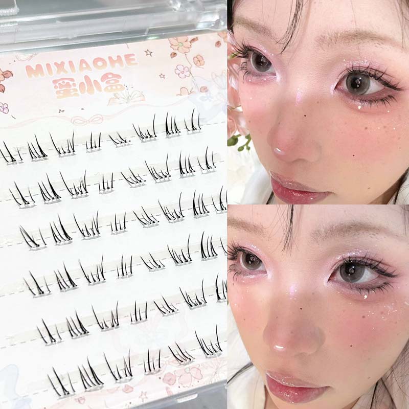 ขนตาปลอม Mixiaohe Starry Manga - Eyelash Extension Natural บทวิจารณ์และราคา